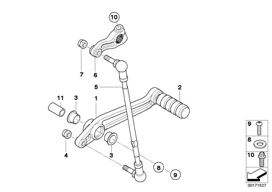 BMW K-Series Shifter Arm