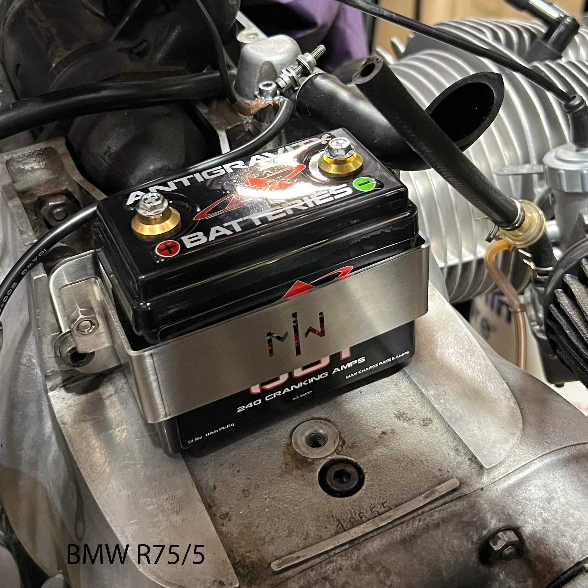 BMW Airhead Battery Holder