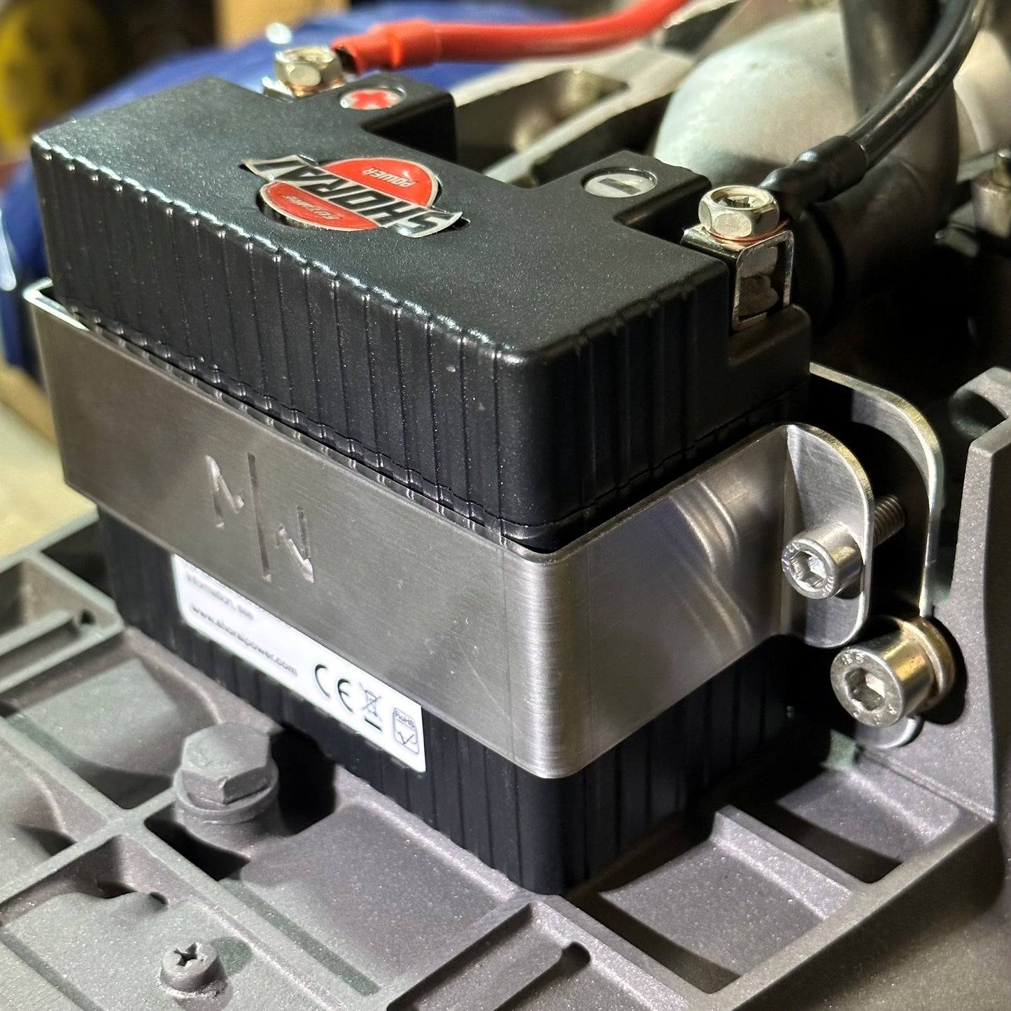BMW Airhead Battery Holder